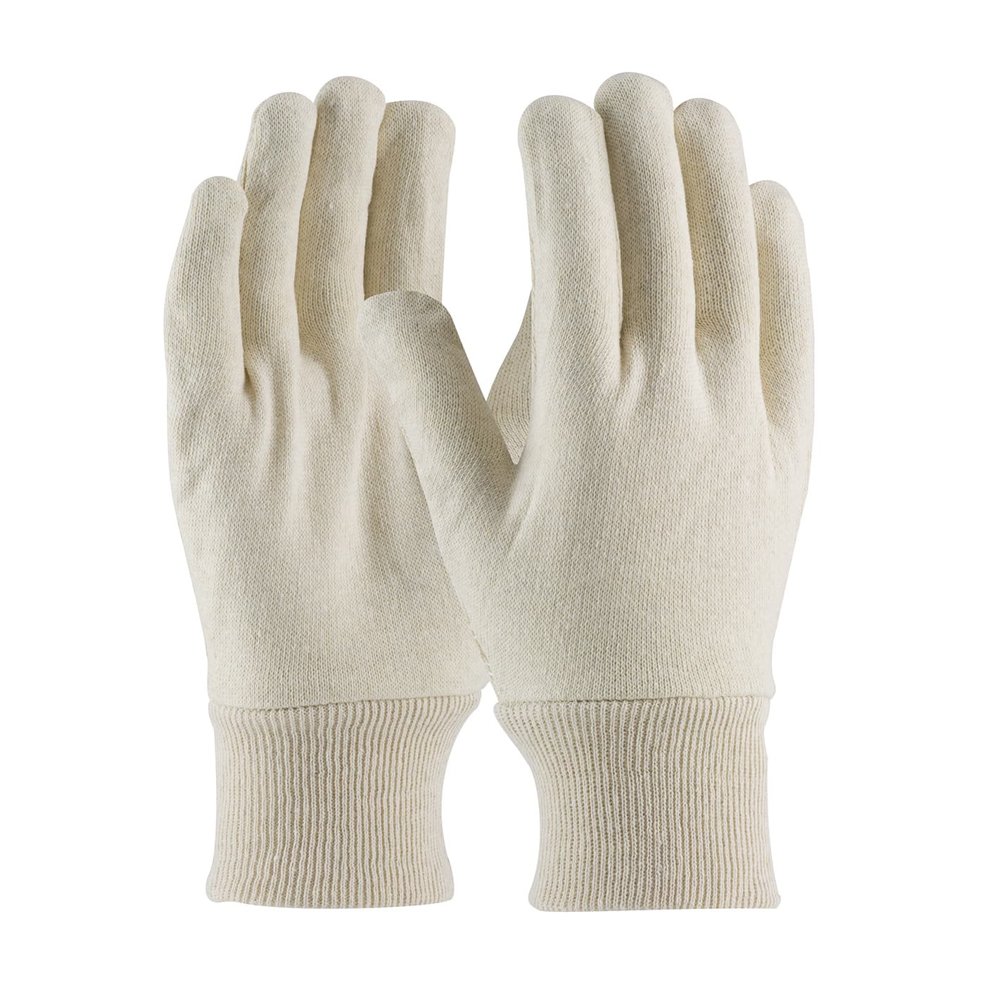 Polyester/Cotton Jersey, Natural Regular Weight, Knit Wrist, Men'S