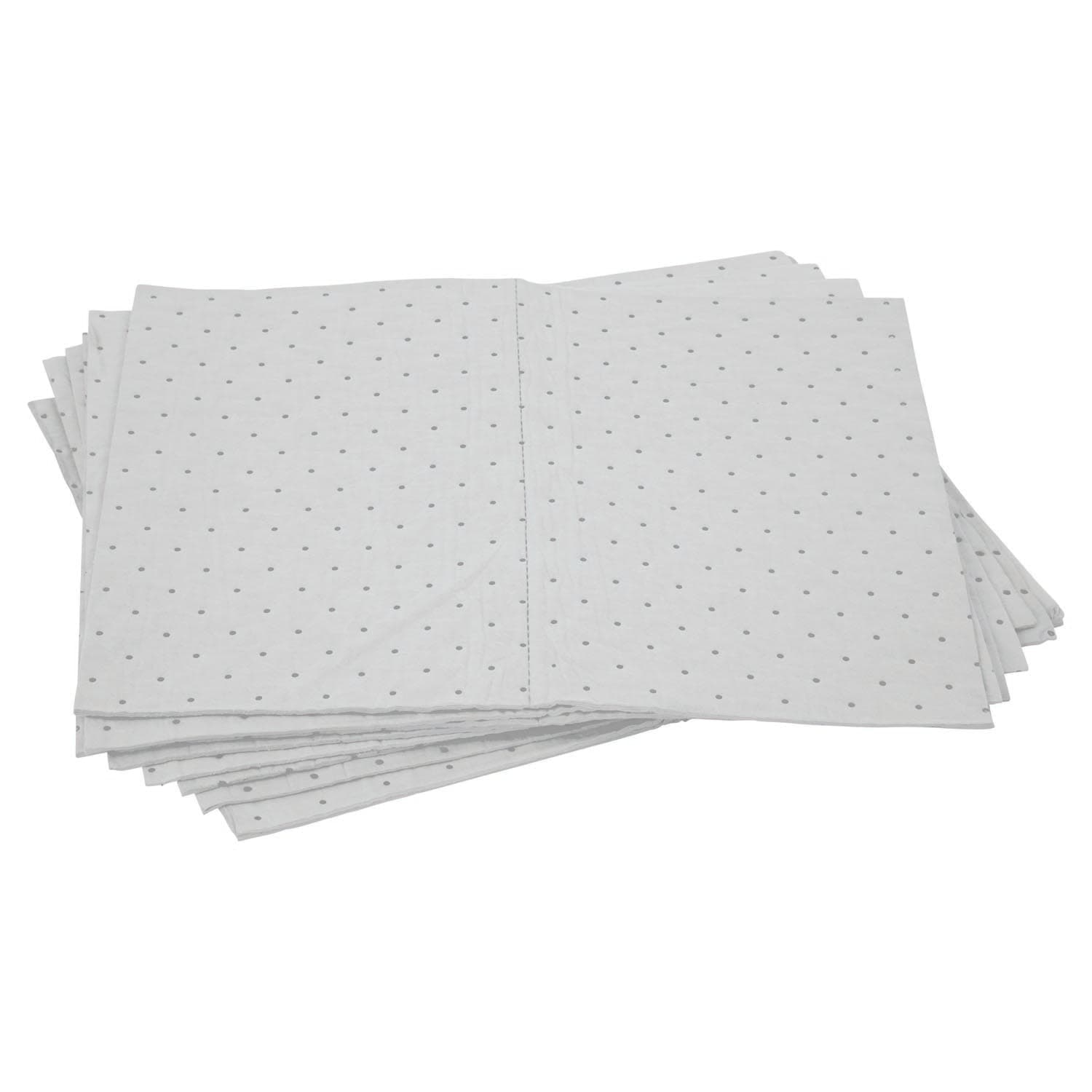 Pratt White Oil/Fuelâ Absorbent Pad - 300Gsm Pack Of 10_0