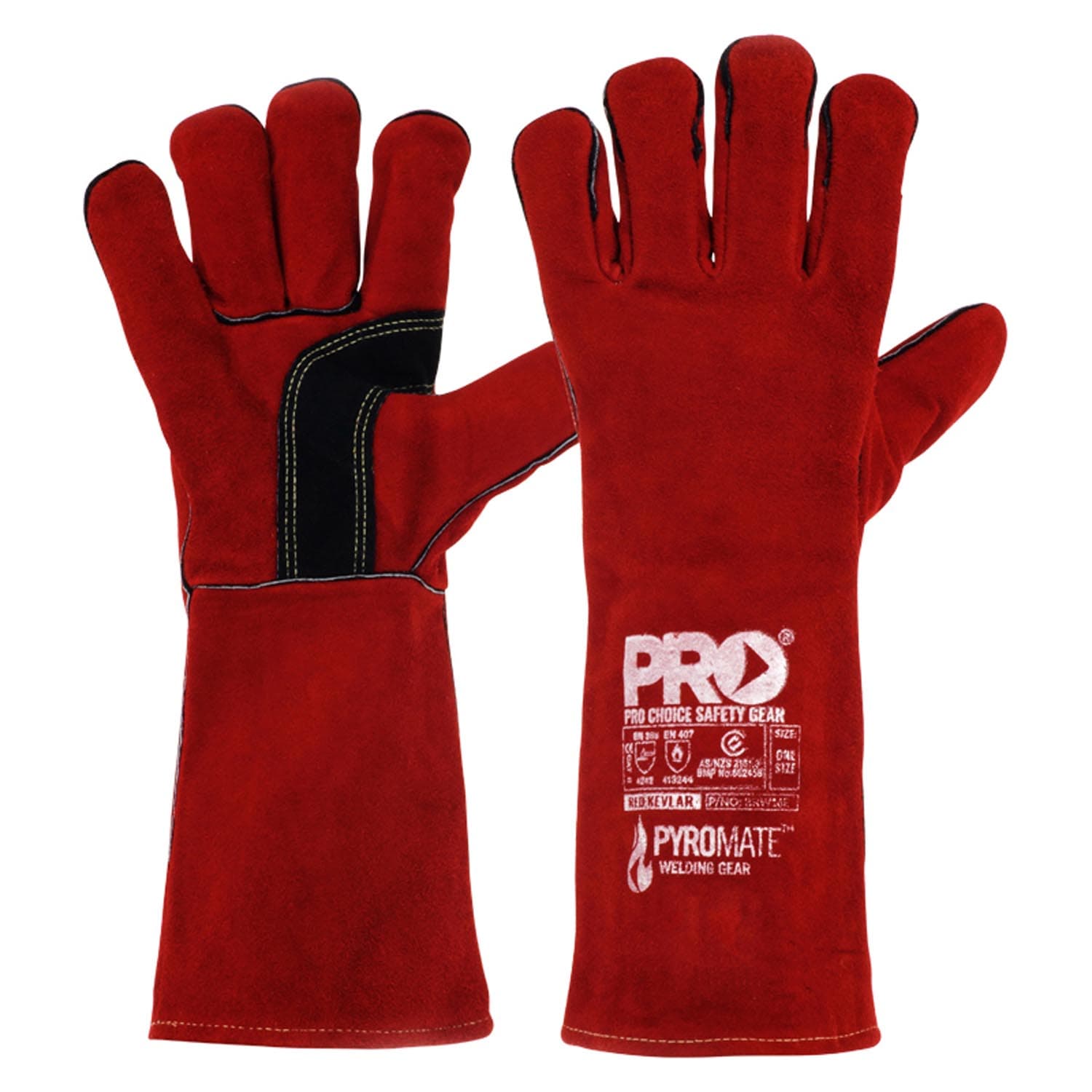 Pro Choice Pyromate® Red Kevlar® Glove Large_1