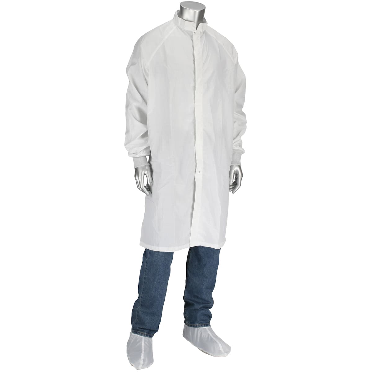 Altessa Grid Iso 5 (Class 100) Cleanroom Frock, White, 4XL