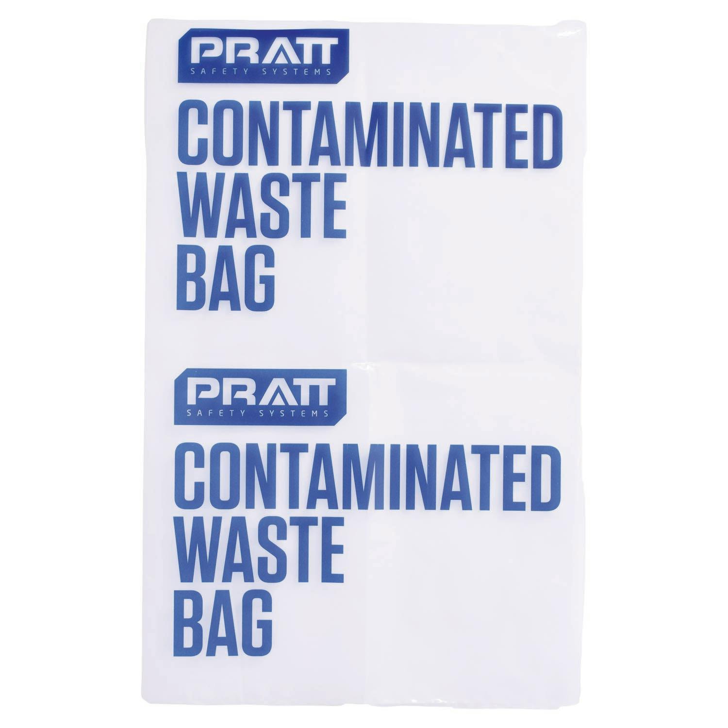 Pratt Contaminated Waste Bag Pack Of 10 Bags