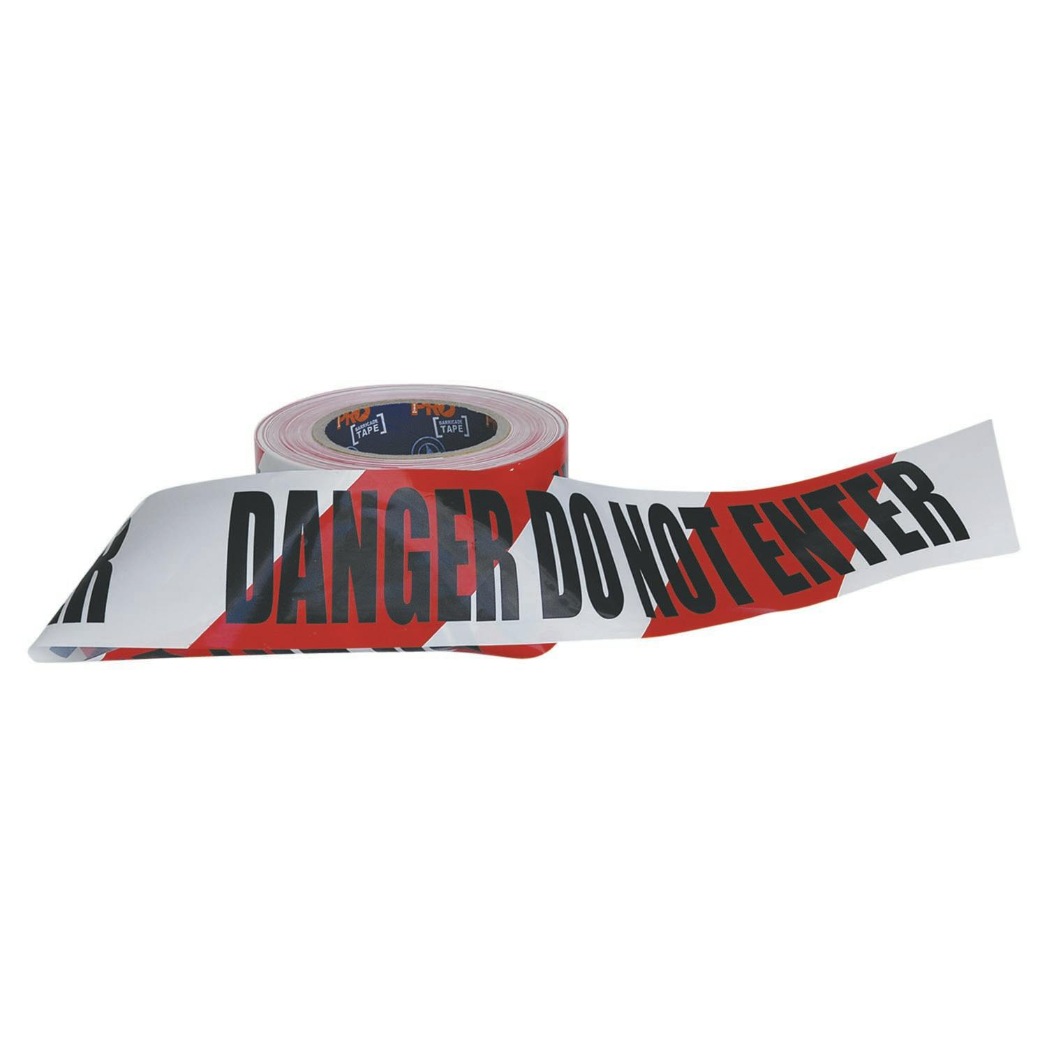 Pro Choice Barricade Tape - 100M X 75Mm Danger Do Not Enter Print