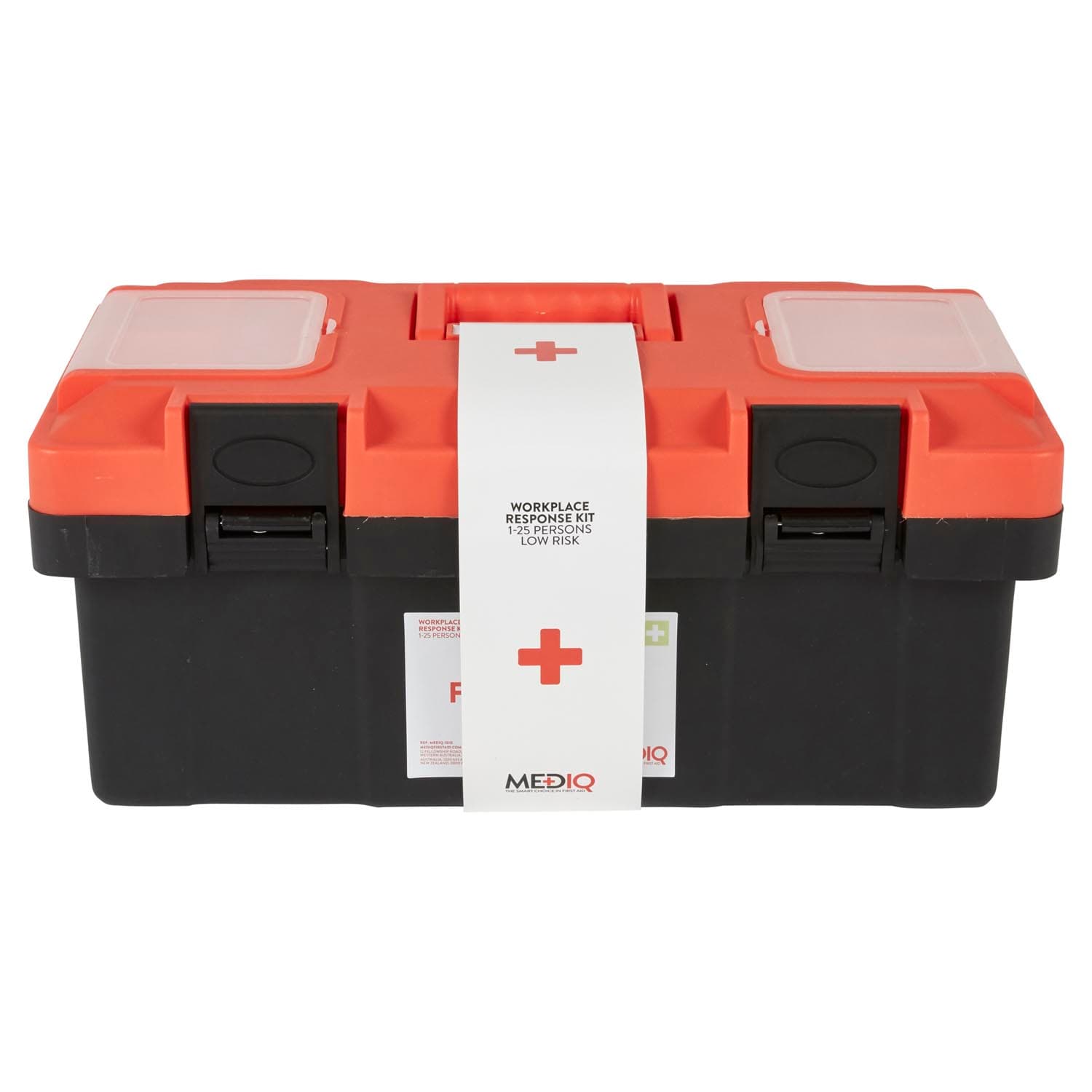 MEDIQ Essential Workplace Response First Aid Kit In Plastic Tackle Box_0