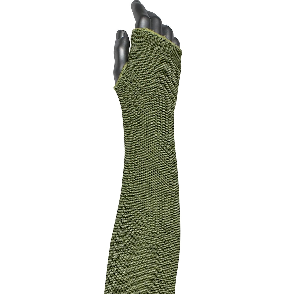 Kut Gard Single-Ply ACP / DuPont Kevlar Blended Sleeve with Smart-Fit and Thumb Hole (10-21KVACPMBKTH)_0