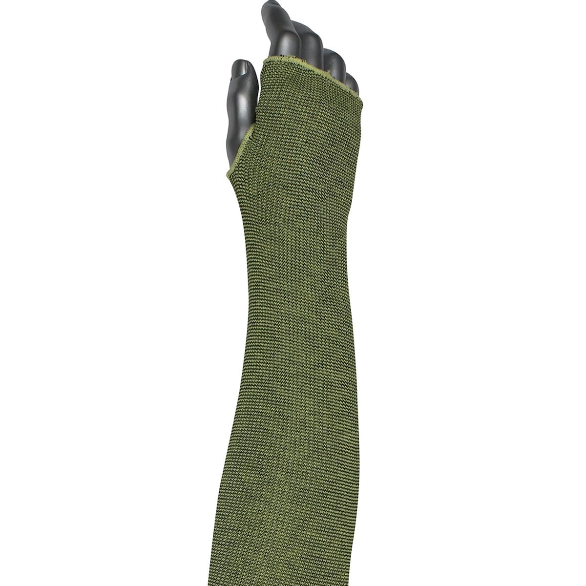 Kut Gard® Single-Ply ACP / DuPont™ Kevlar® Blended Sleeve with Smart-Fit® and Thumb Hole (10-21KVACPMBKTH)_0