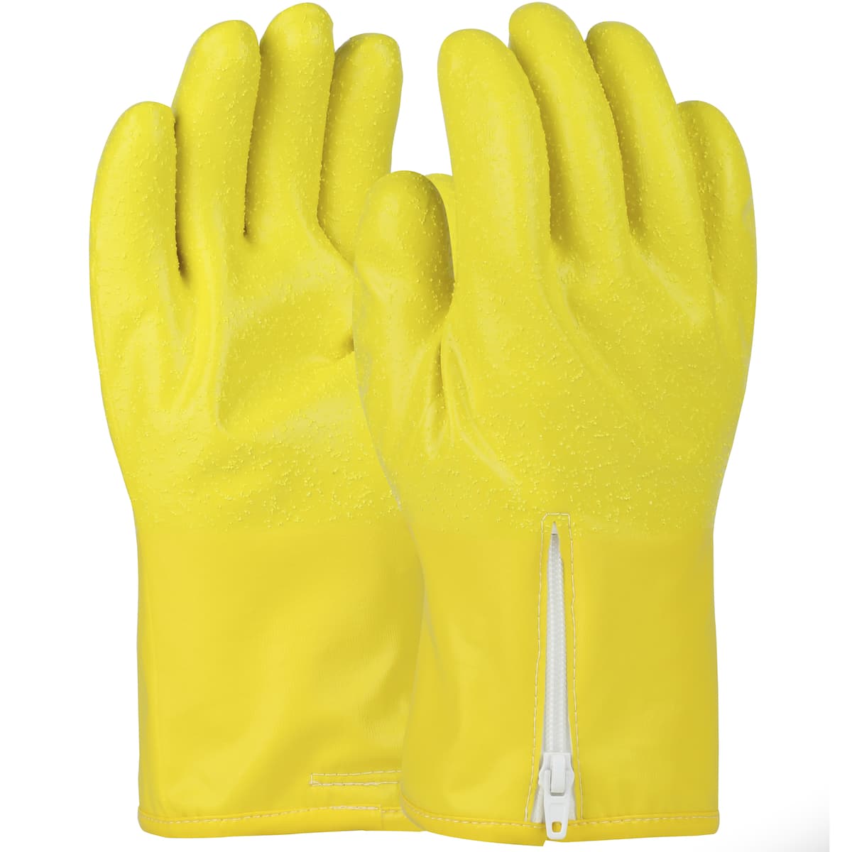 QRP PolyTuff Cold Handling Polyurethane Glove with Thermal Cotton Lining and Zipper Closure- 11 inch (102F)