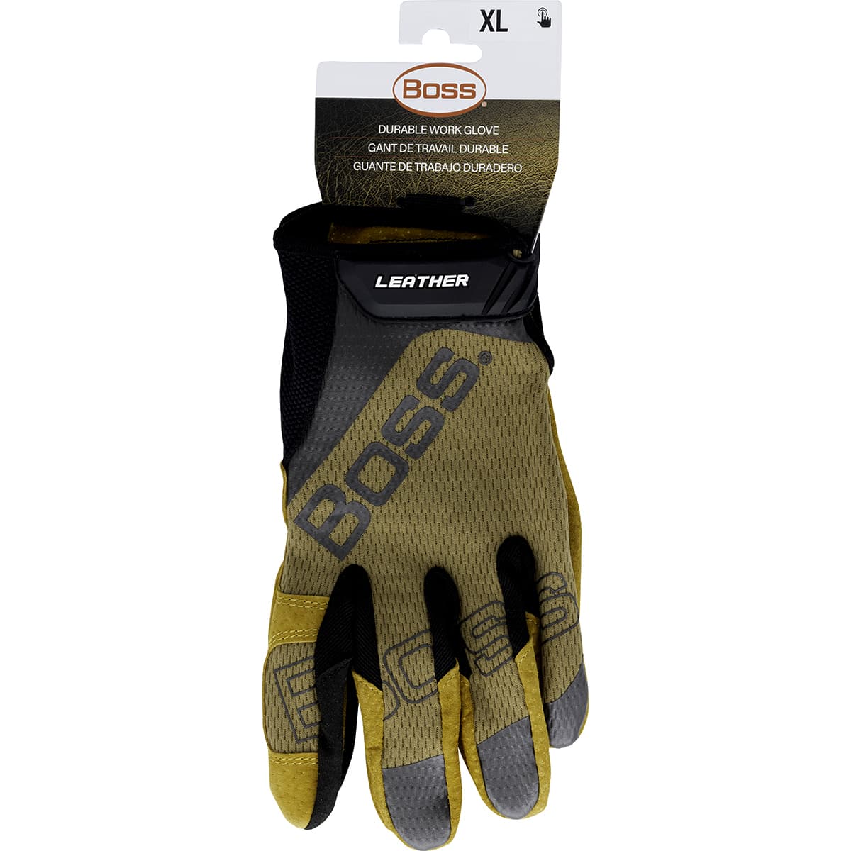 Boss Premium Pigskin Leather Palm with Mesh Fabric Back (120-ML1360T)_1