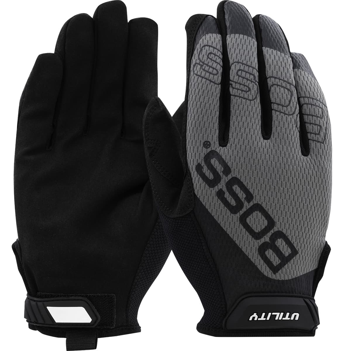 Boss Synthetic Microfiber Palm with Mesh Fabric Back (120-MU1220T)