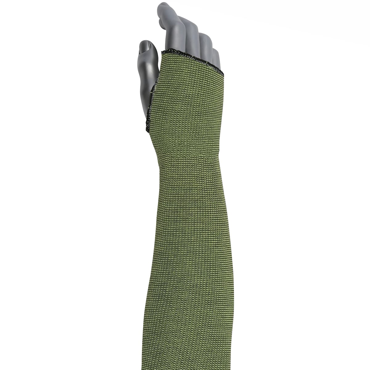 Kut Gard Single-Ply ACP / DuPont Kevlar / Pritex Blended Sleeve with Antimicrobial Fibers, Smart-Fit and Thumb Hole (15-21KVBKTH)