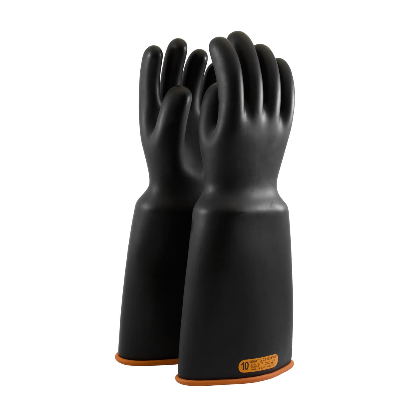 NOVAX Class 4 Rubber Insulating Glove with Bell Cuff - 16 inch (159-4-16)