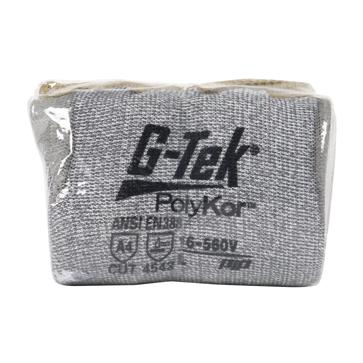 G-Tek PolyKor Seamless Knit PolyKor Blended Glove with Polyurethane Coated Flat Grip on Palm & Fingers - Vend-Ready (16-560V)_1