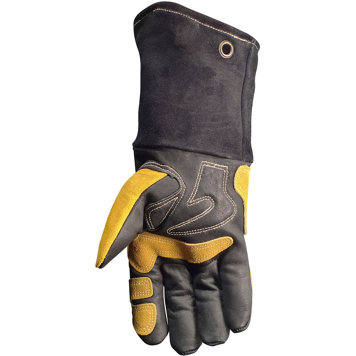 Caiman Premium Top Grain Cowhide Leather MIG/Stick Welder's Glove with FR Fleece Laminated Foam Insulation (1832)_2