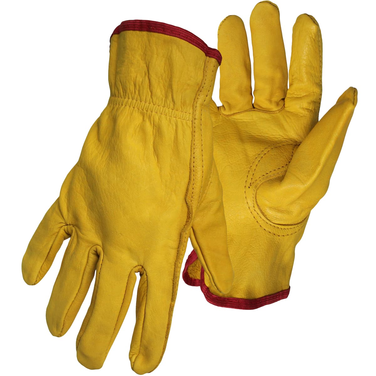 PIP Regular Grade Top Grain Gold Cowhide Leather Drivers Glove - Keystone Thumb (1BL18361)