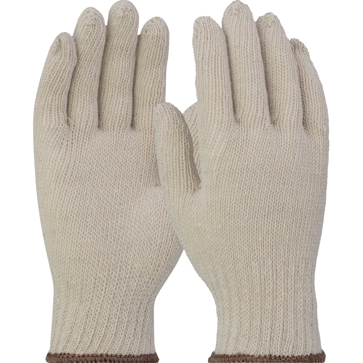 Cotton, Medium Weight, Natural Color, Knit Wrist, Medium