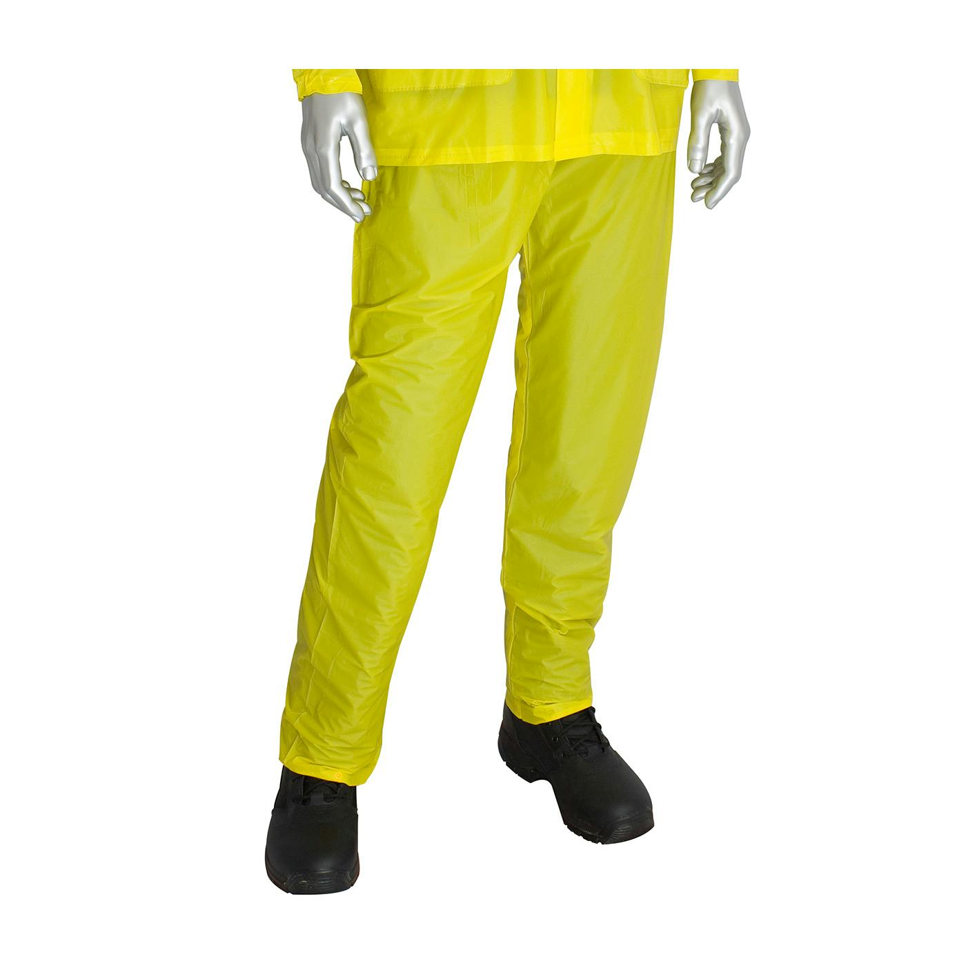 Value Three-Piece Rainsuit - 0.10 mm, Yellow (201-100)