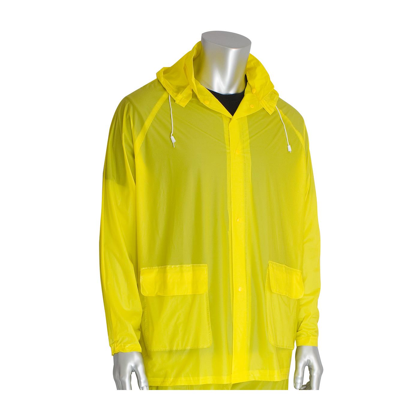 Value Three-Piece Rainsuit - 0.10 mm, Yellow (201-100)_1