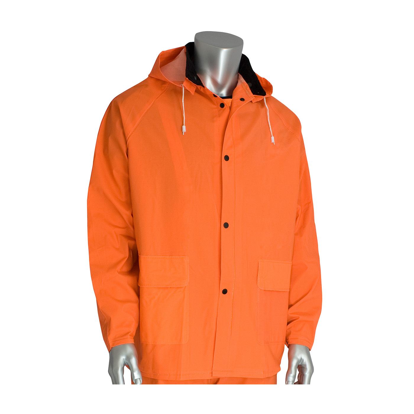 Premium Hi-Vis Three-Piece Rainsuit - 0.35mm, Hi-Vis Orange (201-360)_1