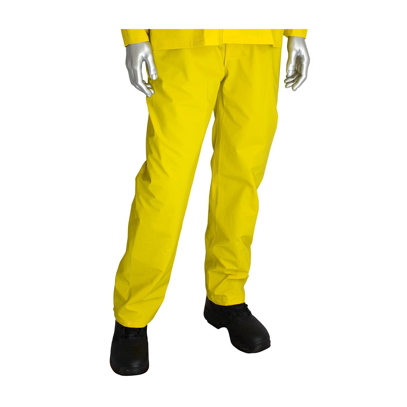 Premium Three-Piece Rainsuit - 0.35mm, Yellow (201-370)_2