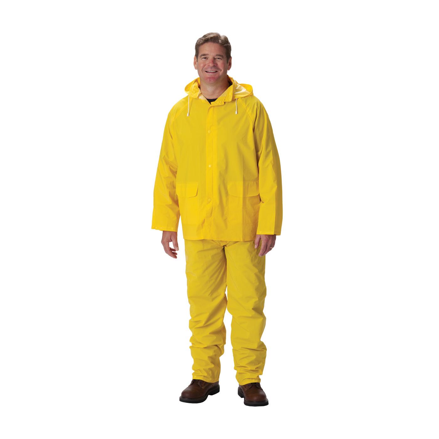 Premium Three-Piece Rainsuit - 0.35mm, Yellow (201-370)_5