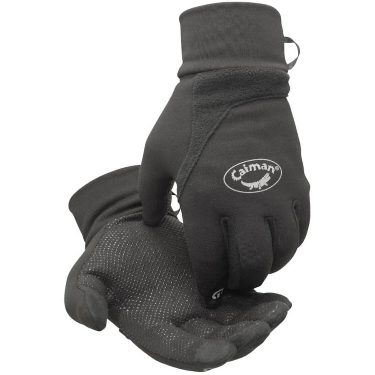 Caiman Premium Polyester Glove with Micro-Dot Palm & Fingers and Fleece Lining - Touchscreen Compatible (2380)