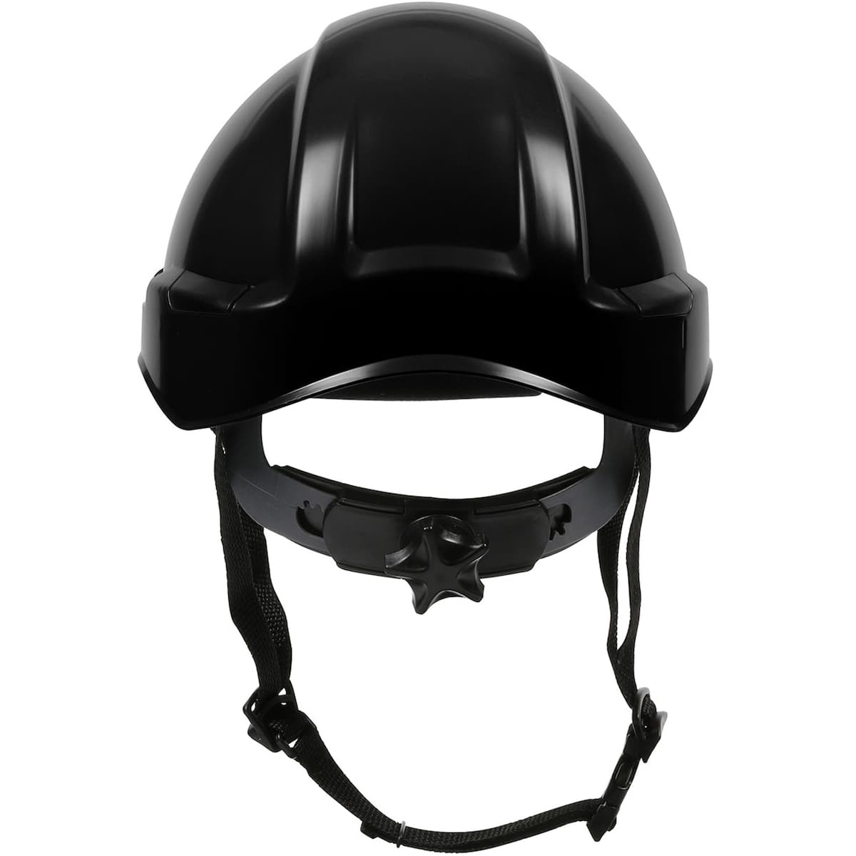 Rocky Industrial Climbing Helmet with Polycarbonate / ABS Shell, Nylon Suspension, Wheel Ratchet Adjustment and 4-Point Chin Strap (280-HP141R)