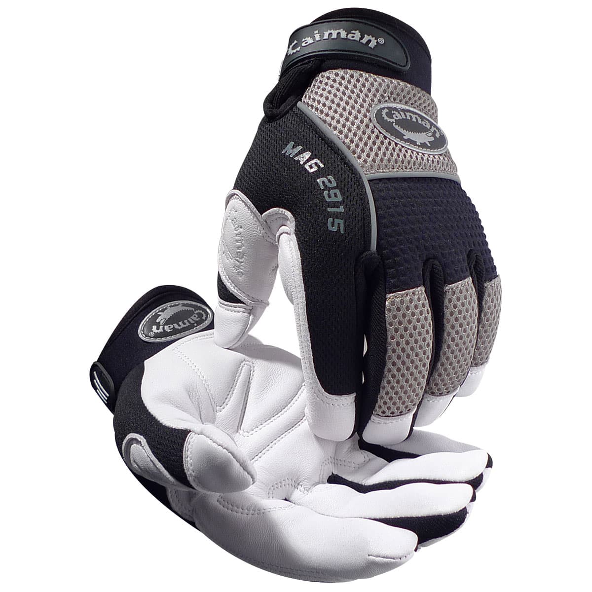 Caiman MAG Multi-Activity Glove with Goat Grain Padded Leather Palm and AirMesh Back - Heatrac Insulation (2915)