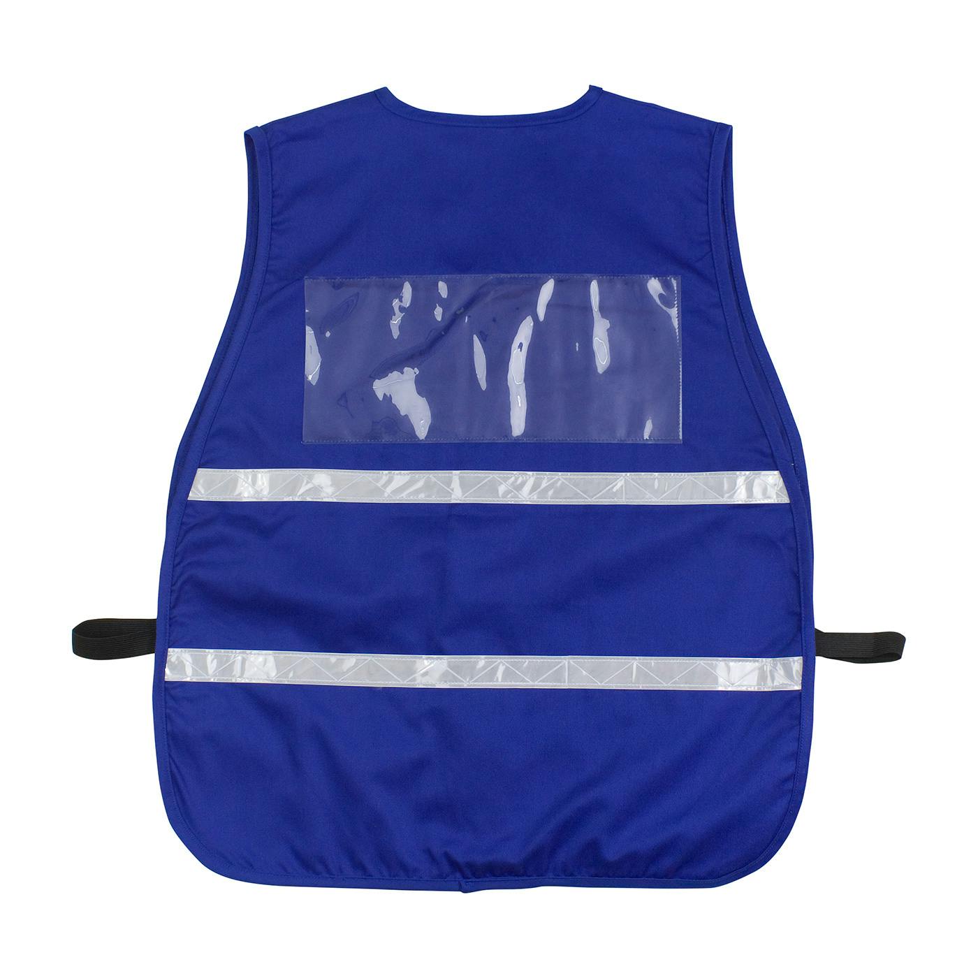Non-ANSI Incident Command Vest - Cotton/Polyester Blend, Blue (300-2504)