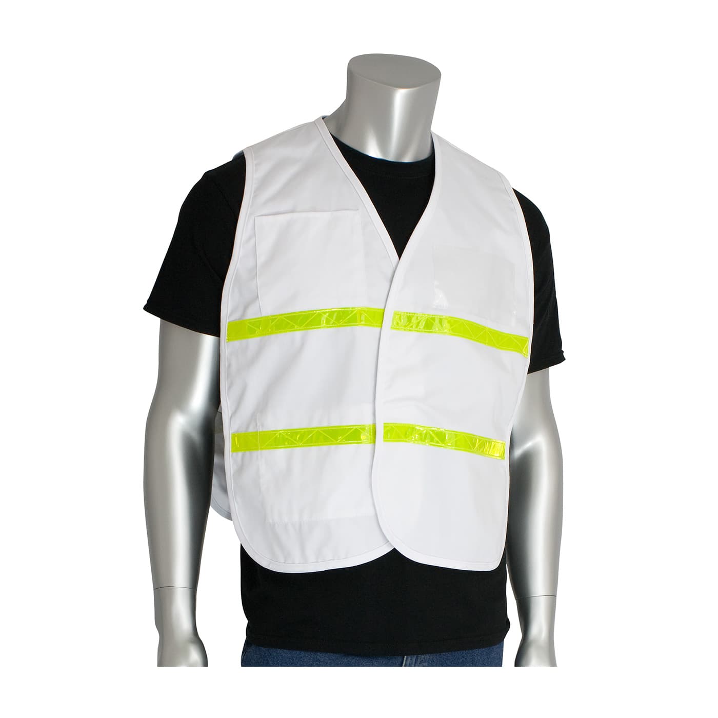 Non-ANSI Incident Command Vest - Cotton/Polyester Blend, White (300-2511)_1