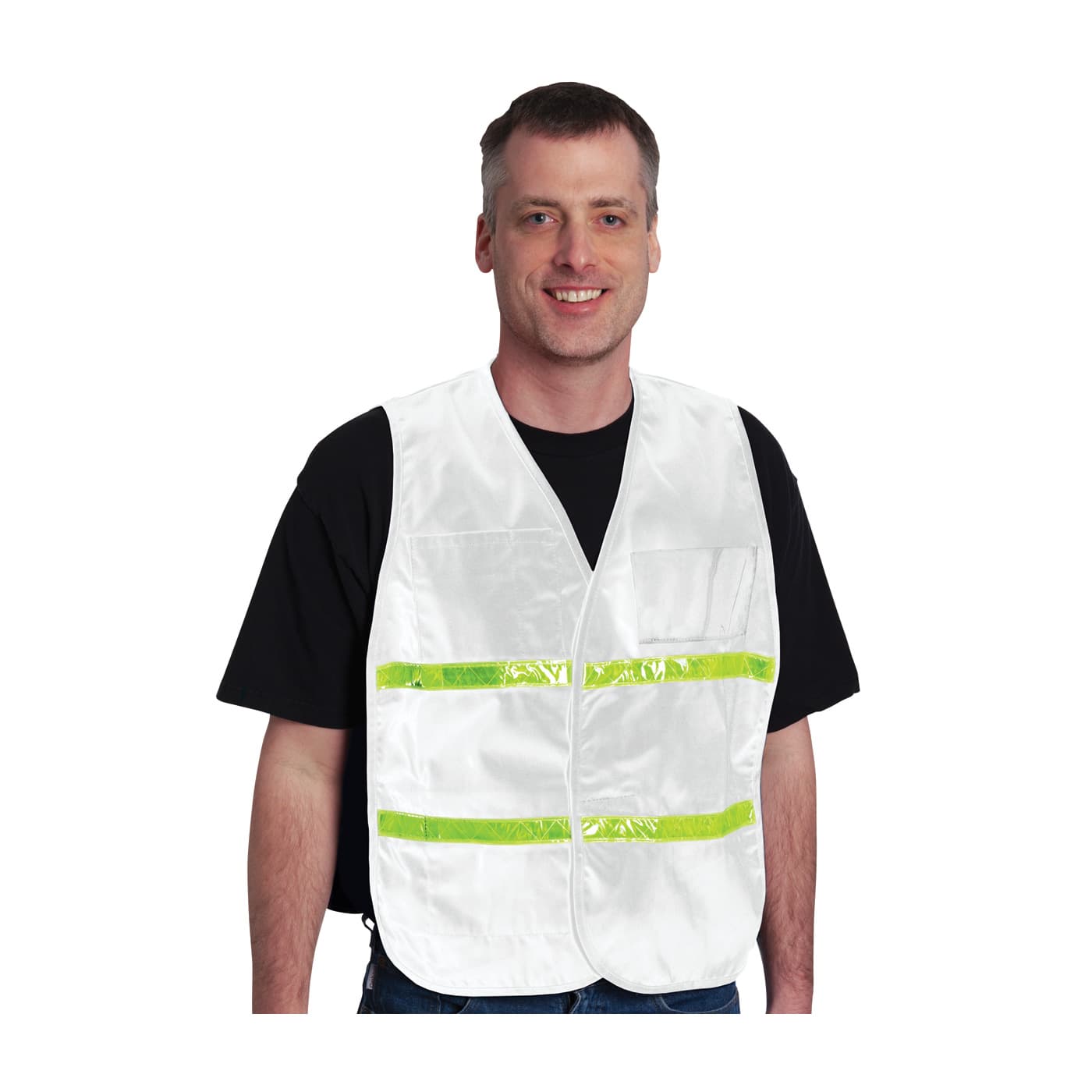 Non-ANSI Incident Command Vest - Cotton/Polyester Blend, White (300-2511)_2