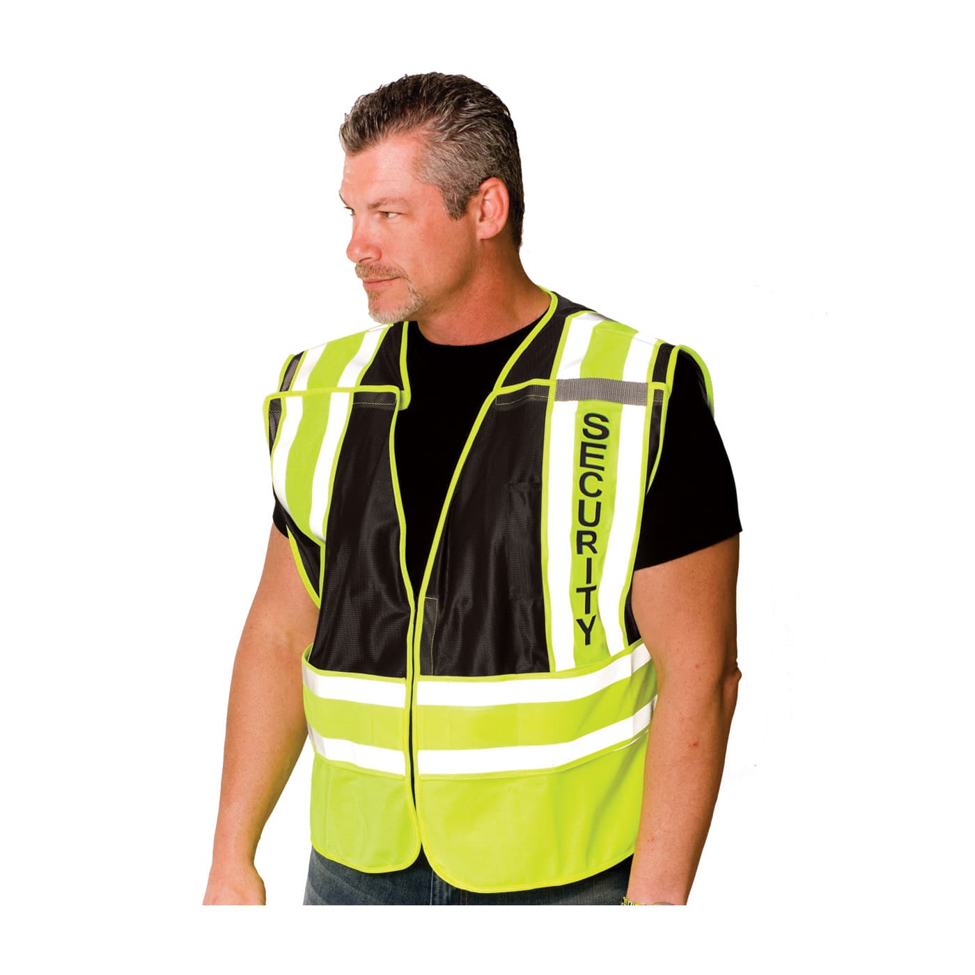 ANSI Type P Class 2 Public Safety Vest - SECURITY Logo, Black (302-PSV-BLK)_3