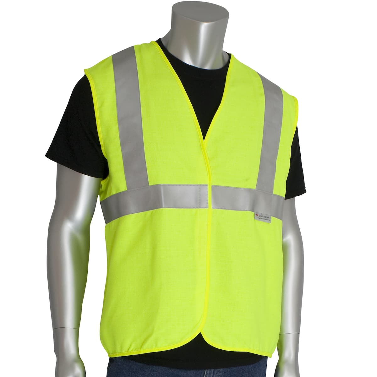 ANSI Type R Class 2 AR/FR Solid Vest, Hi-Vis Yellow (305-2200)