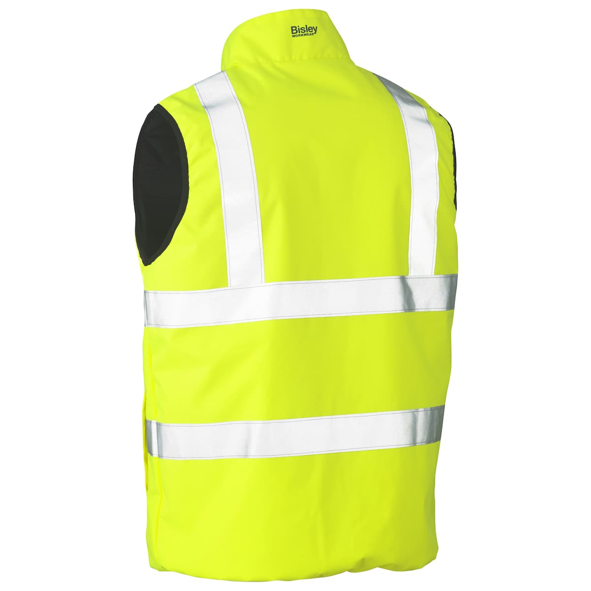 ANSI Type R Class 2 Reversible Puffer Vest, Hi-Vis Yellow (332M0330H)
