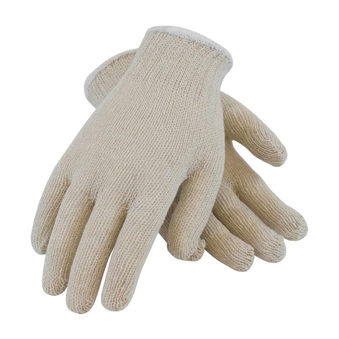 PIP Economy Weight Seamless Knit Cotton/Polyester Glove - Natural (35-C103)_1