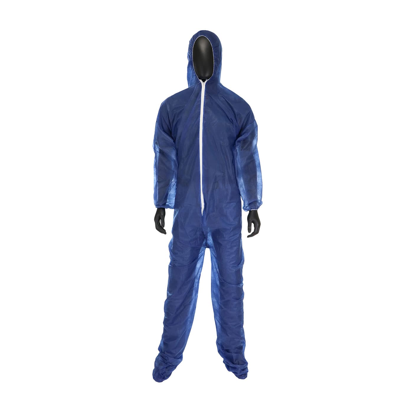 West Chester, Navy Sbp Coverall, Hood And Boot, Elastic Wrist/Ankle