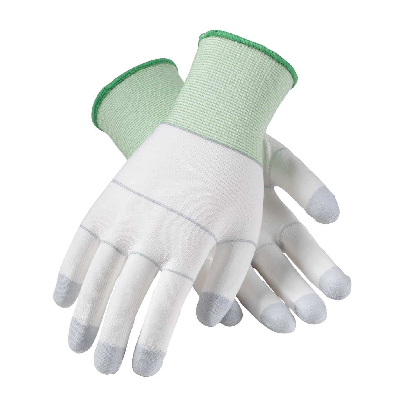 CleanTeam® Seamless Knit Nylon Clean Environment Glove with Polyurethane Coated Smooth Grip on Palm & Fingers (40-C125)_1