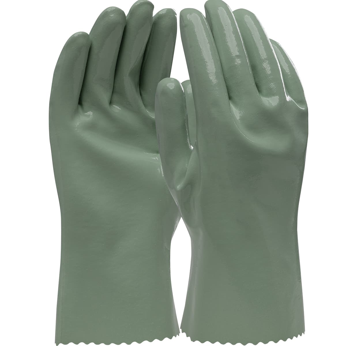 QRP PolyTuff Polyurethane Solvent Glove with Cotton Lining - 10.25 inch (400)