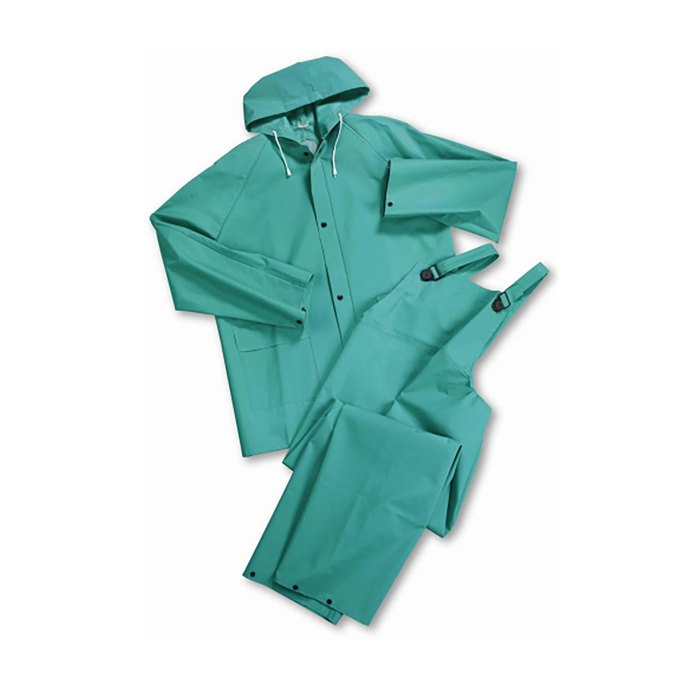Treated PVC Two-Piece Acid Suit - 0.40 mm, Green (4045)