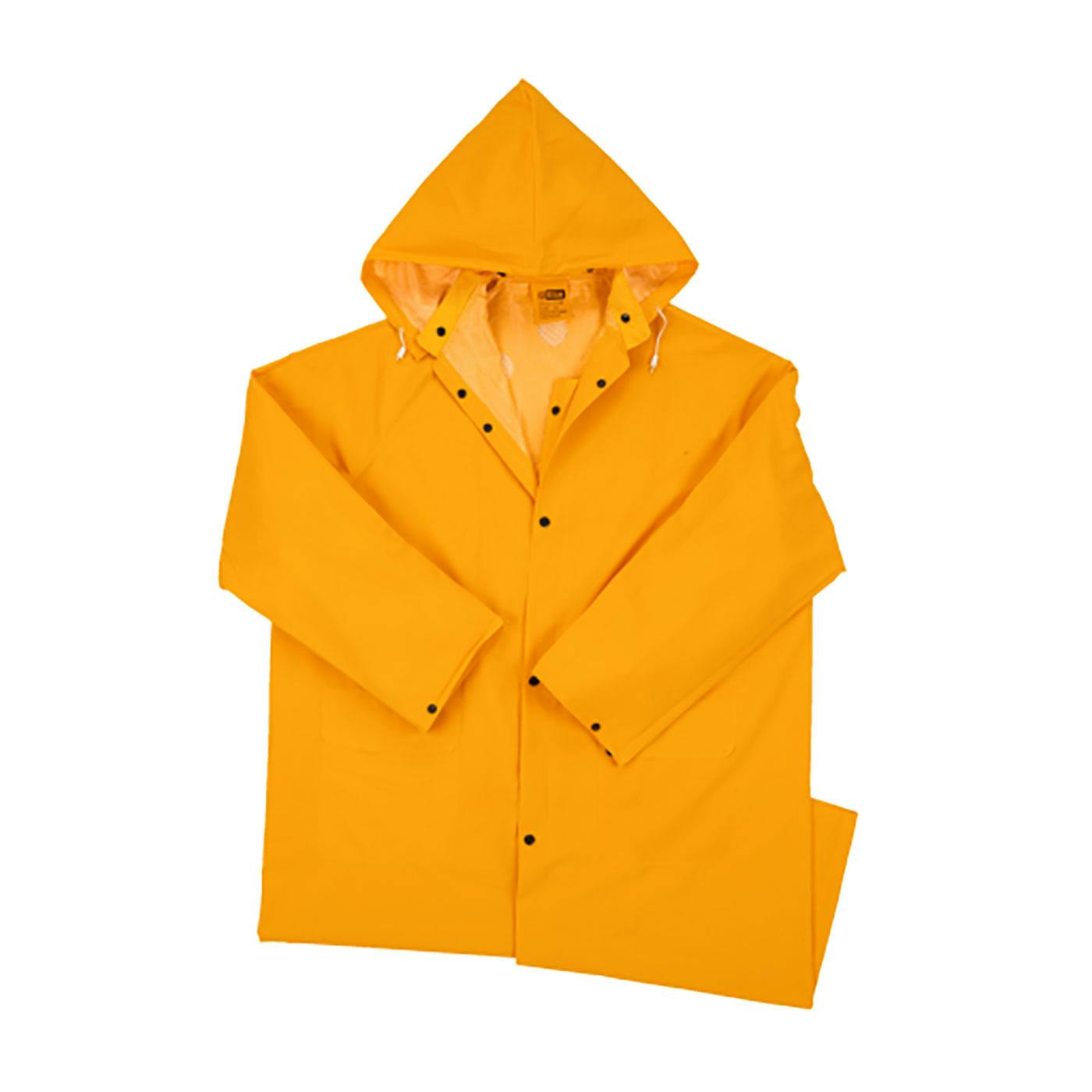 48" PVC Raincoat - 0.35 mm, Yellow (4148)