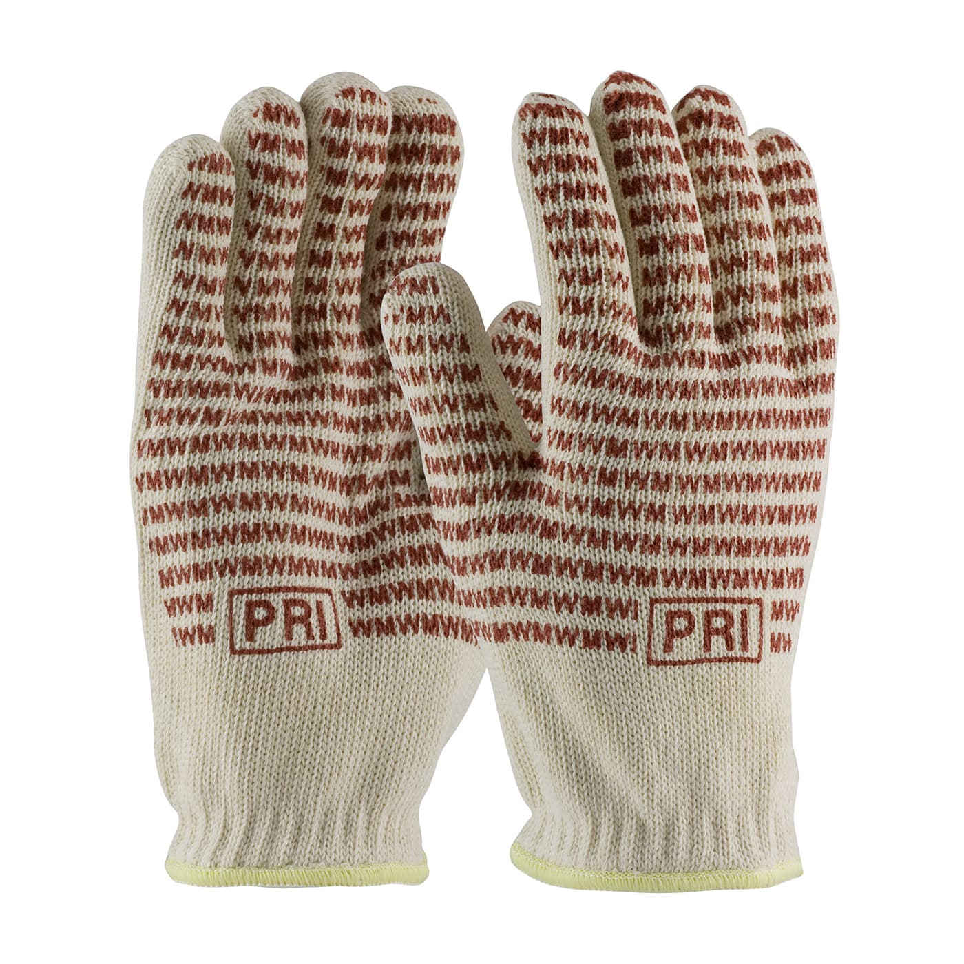 PIP Double-Layered Cotton Seamless Knit Hot Mill Glove with Double-Sided EverGrip Nitrile Coating - 24 oz (43-502)