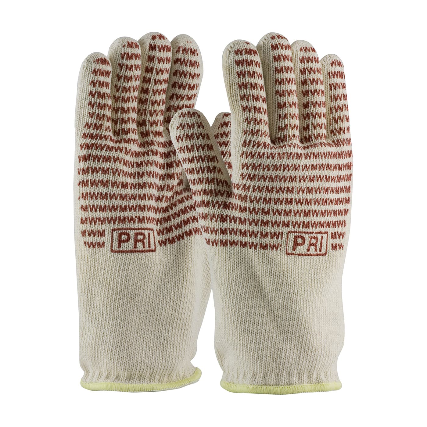 PIP Double-Layered Cotton Seamless Knit Hot Mill Glove with Double-Sided EverGrip Nitrile Coating - 32 oz (43-802)