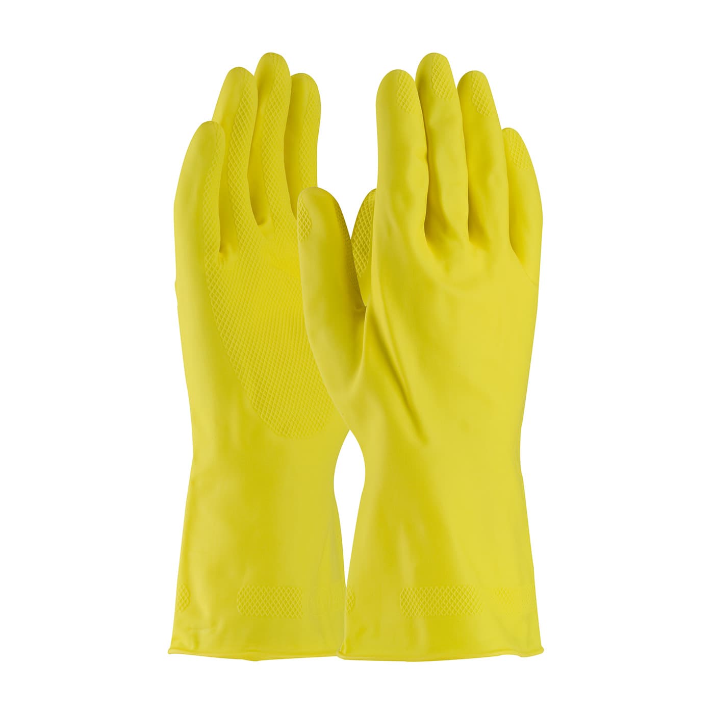 Assurance Unsupported Latex Canner, Unlined with Raised Diamond Grip - 18 Mil (47-L170Y)