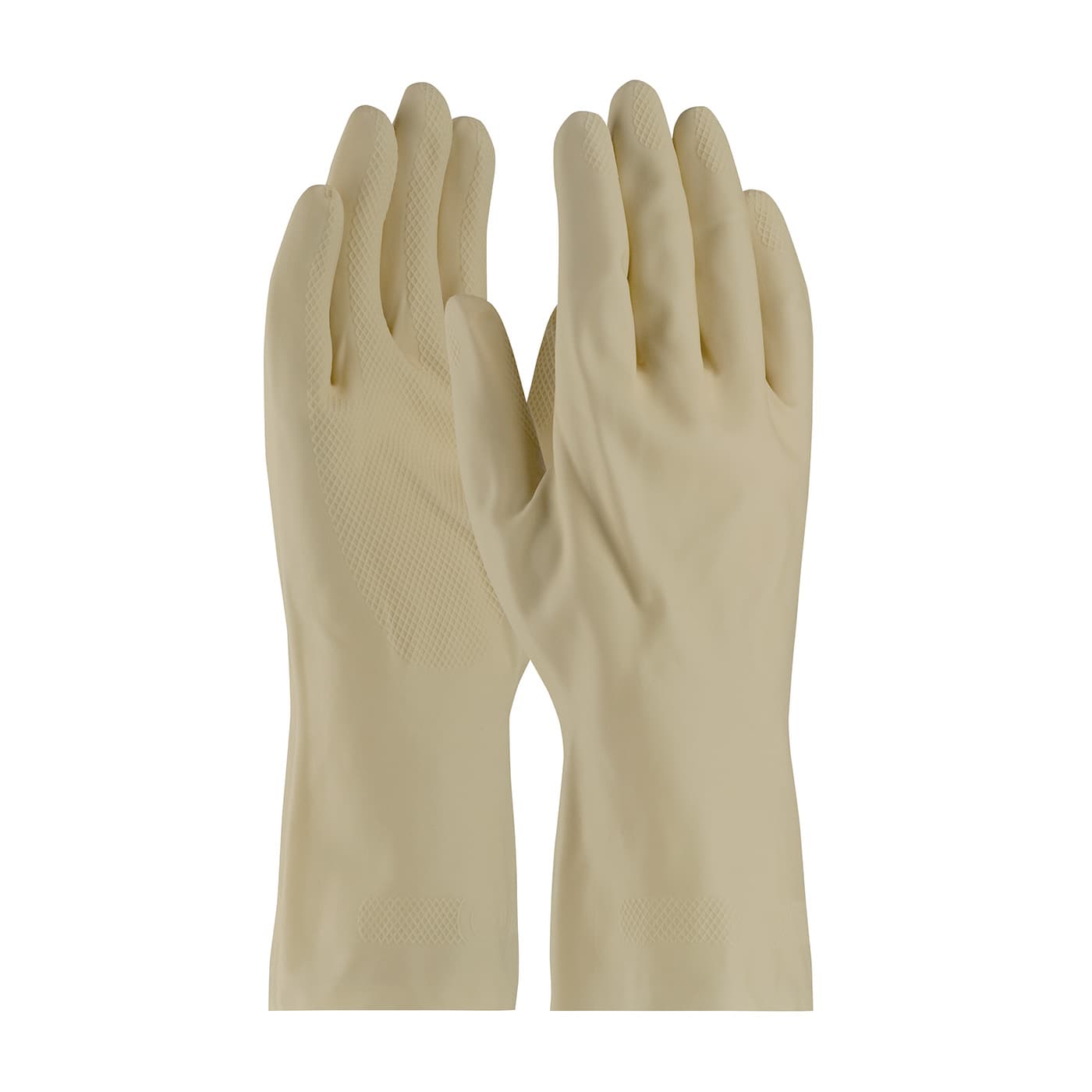 Assurance Unsupported Latex Canner, Unlined with Raised Diamond Grip - 18 MIl (47-L171N)
