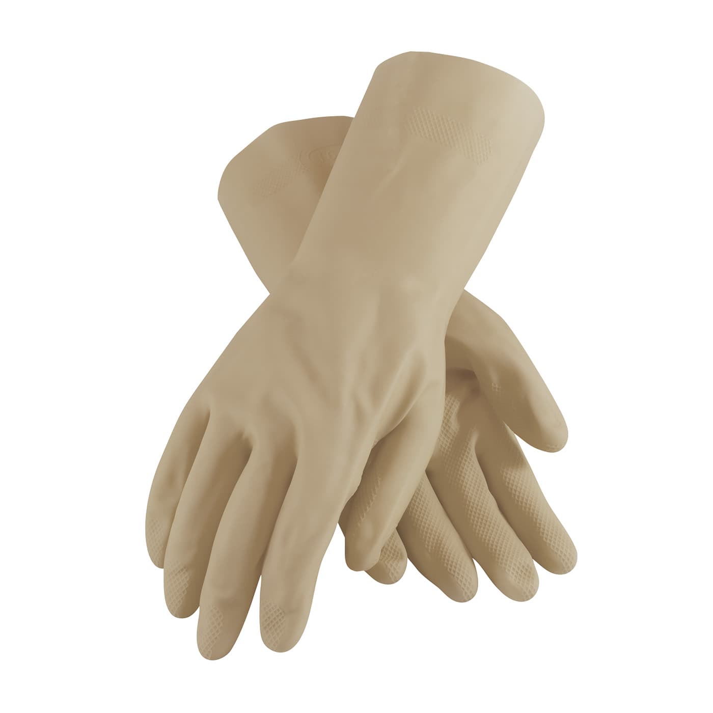 Assurance Unsupported Latex Canner, Unlined with Raised Diamond Grip - 18 MIl (47-L171N)_1