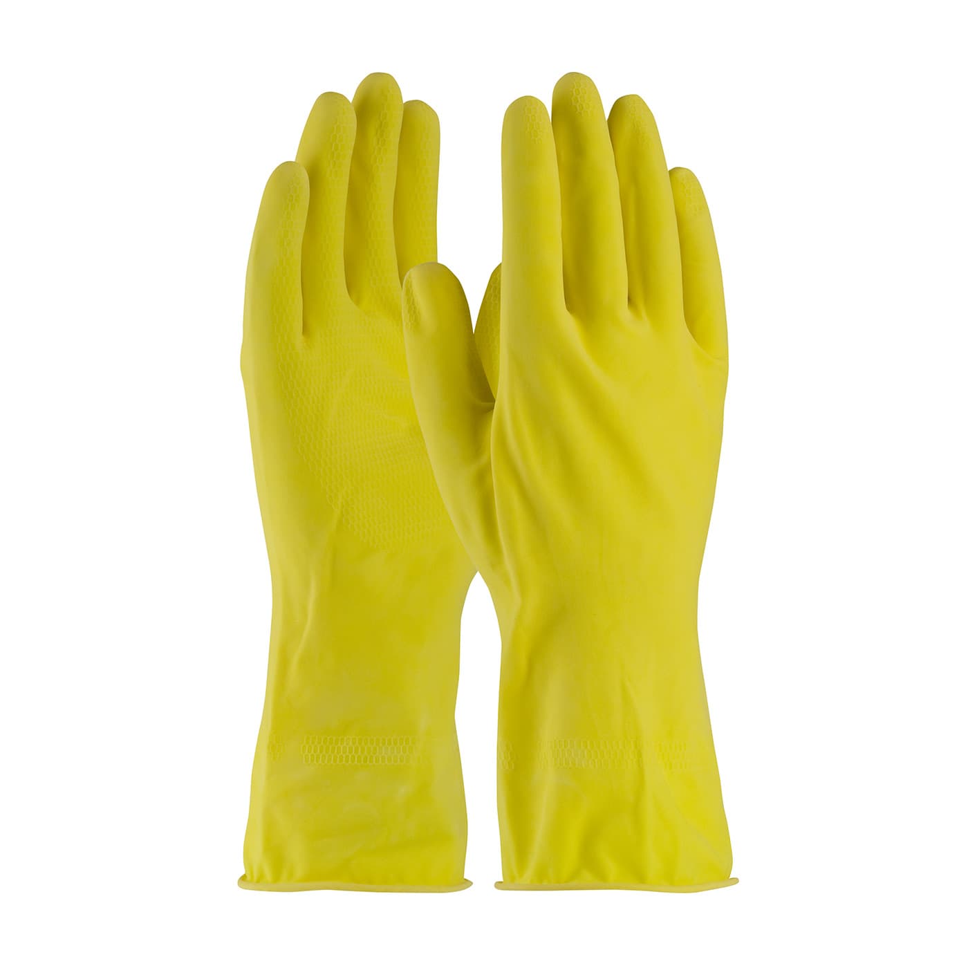 Assurance Unsupported Latex, Flock Lined with Raised Diamond Grip - 16 Mil (48-L160Y)