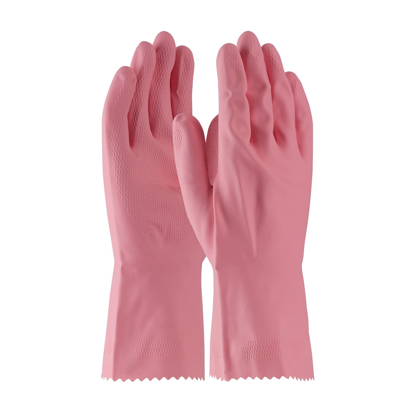 Assurance Unsupported Latex, Flock Lined with Honeycomb Grip - 18 Mil (48-L185P)_0