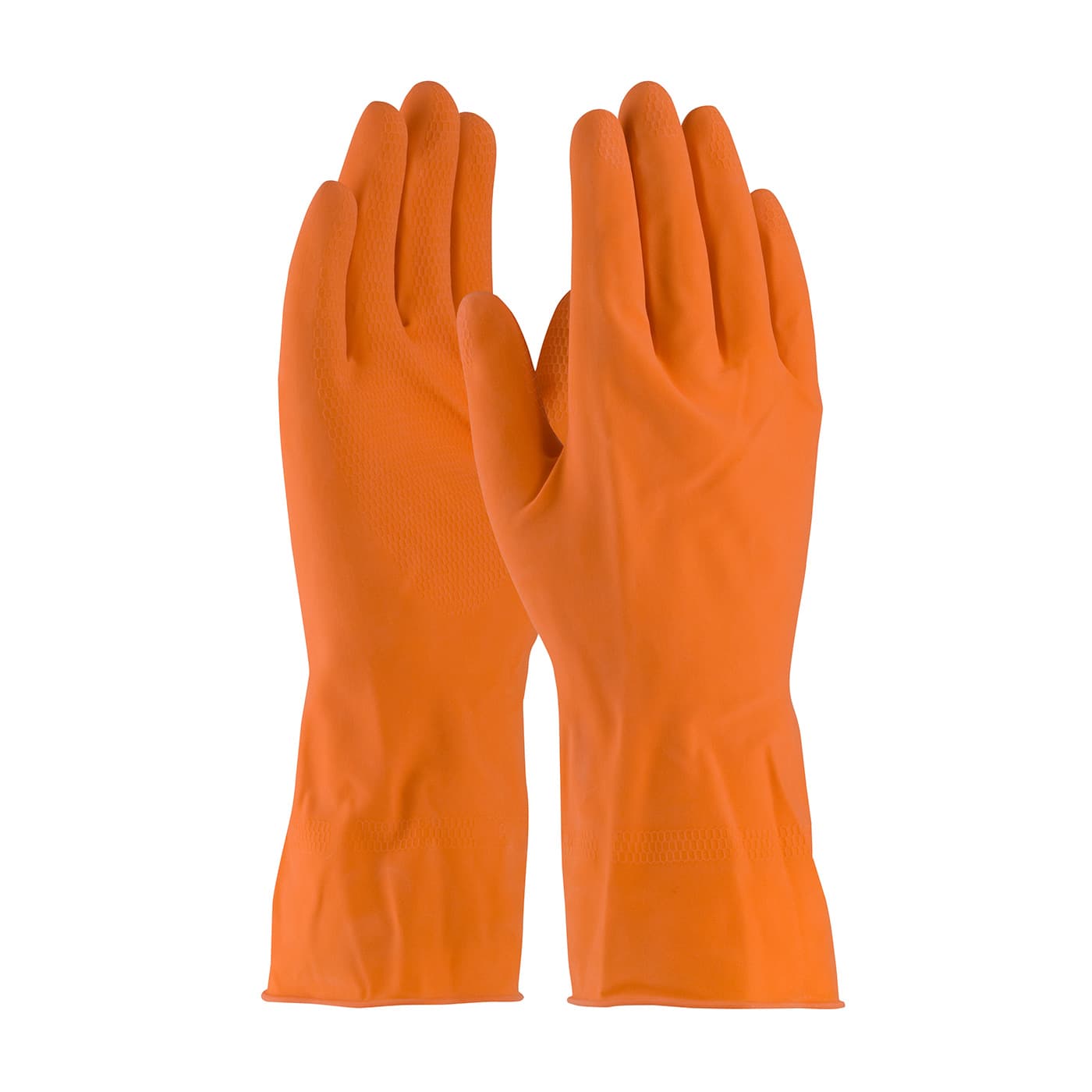 Assurance Unsupported Latex, Flock Lined with Honeycomb Grip - 18 Mil (48-L185T)