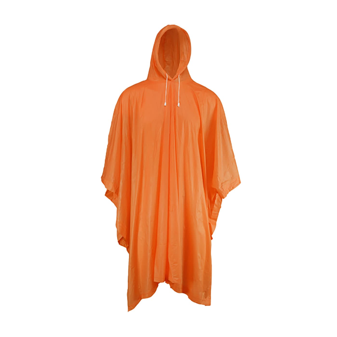 Waterproof Poncho - 0.10 mm, Orange (49102)