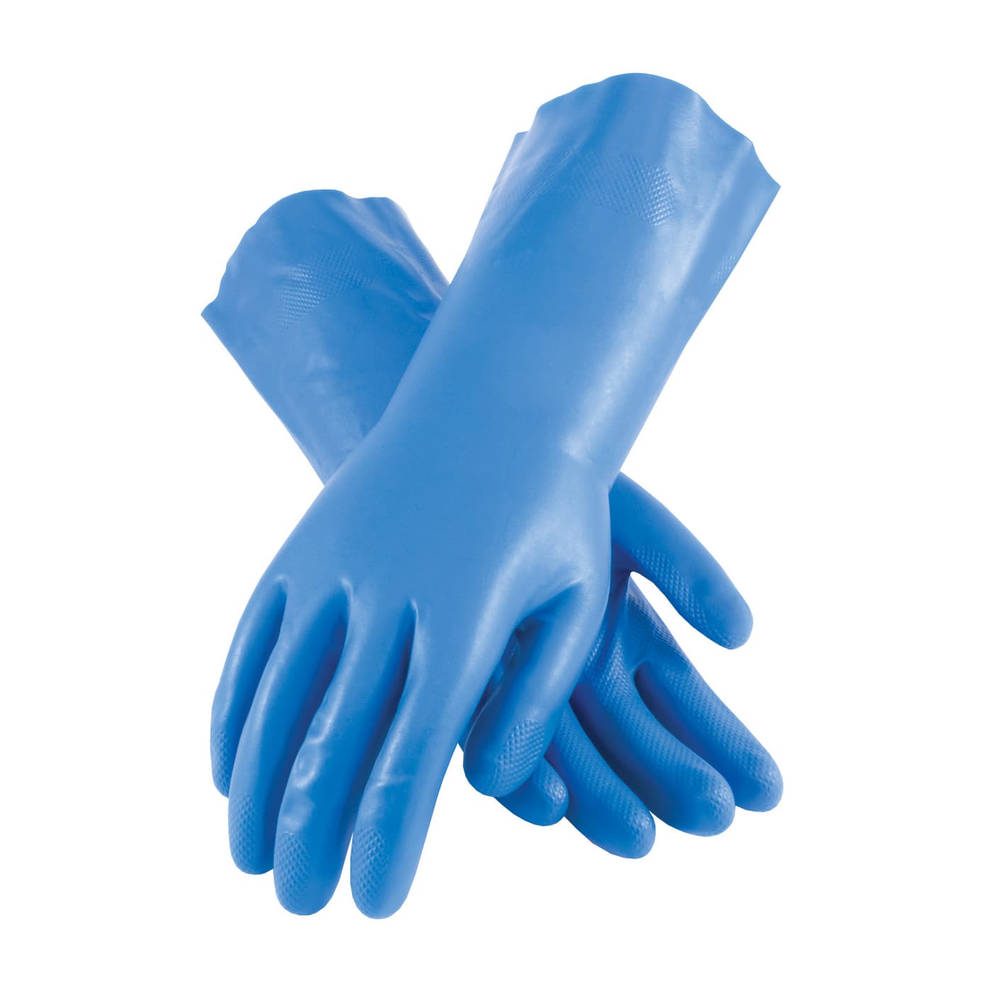 Assurance Unsupported Nitrile, Flock Lined with Raised Diamond Grip - 15 Mil (50-N160B)_1