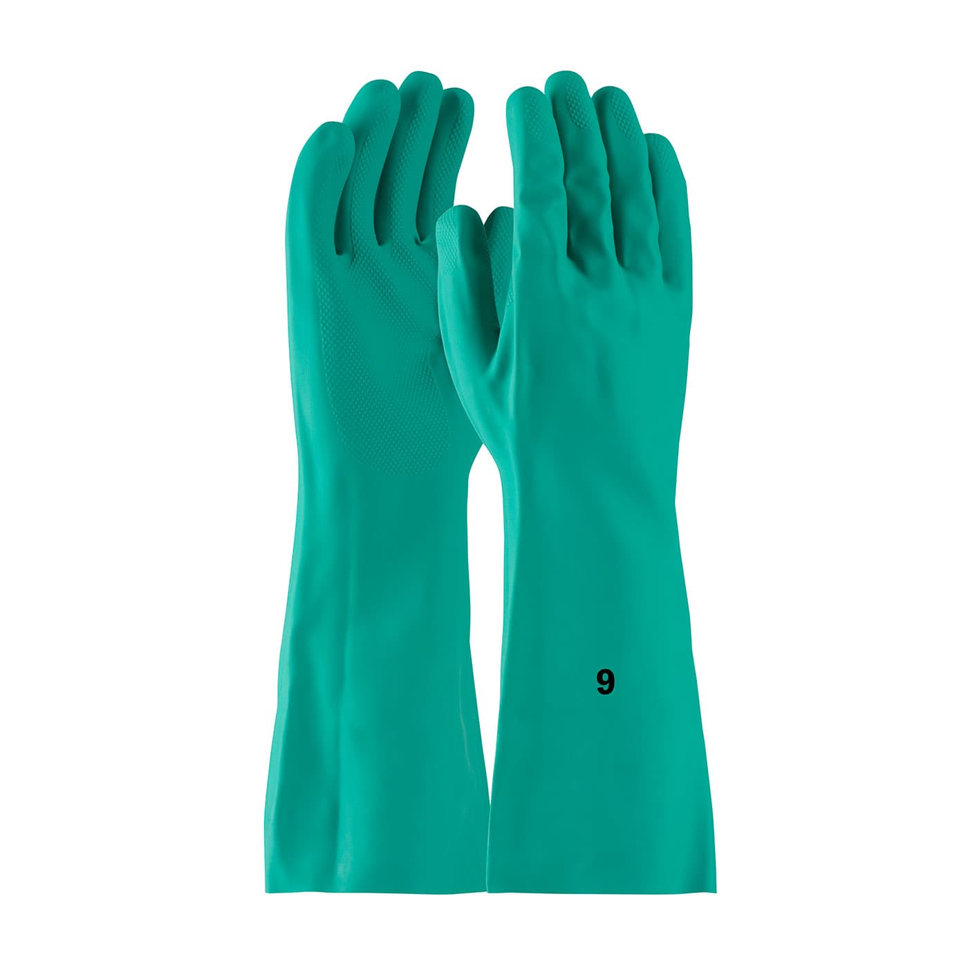 Assurance Unsupport Nitrile, Grn., 22 Mil, 15 Inch, Unlined, Diamond