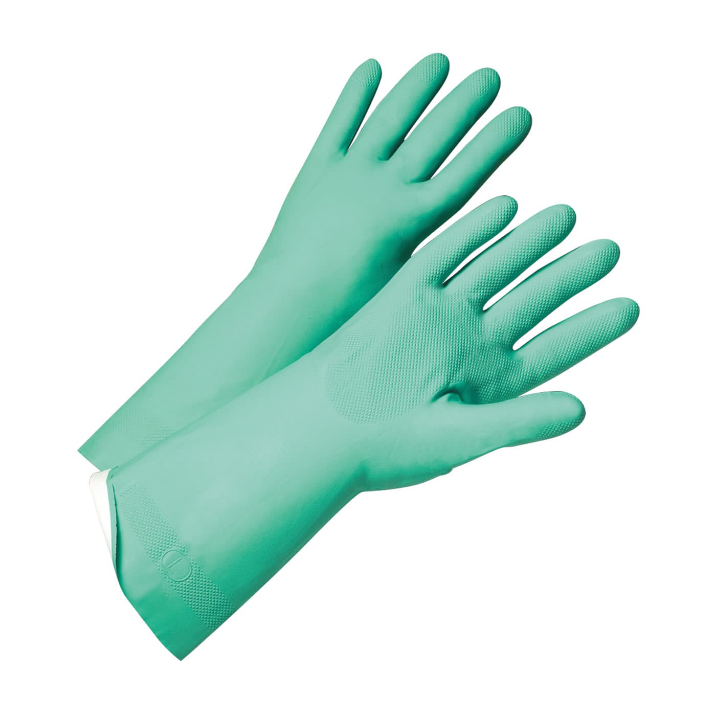 PosiGrip Unsupported Nitrile, Flock Lined with Raised Diamond Grip - 18 Mil (52N104)